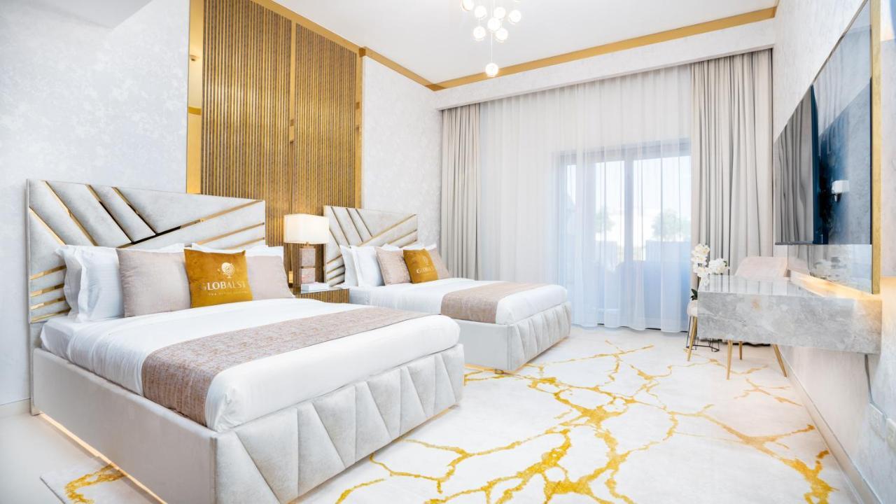 Exclusive Retreat Globalstay'S New 3Br Townhouse With Private Pool Dubai Esterno foto